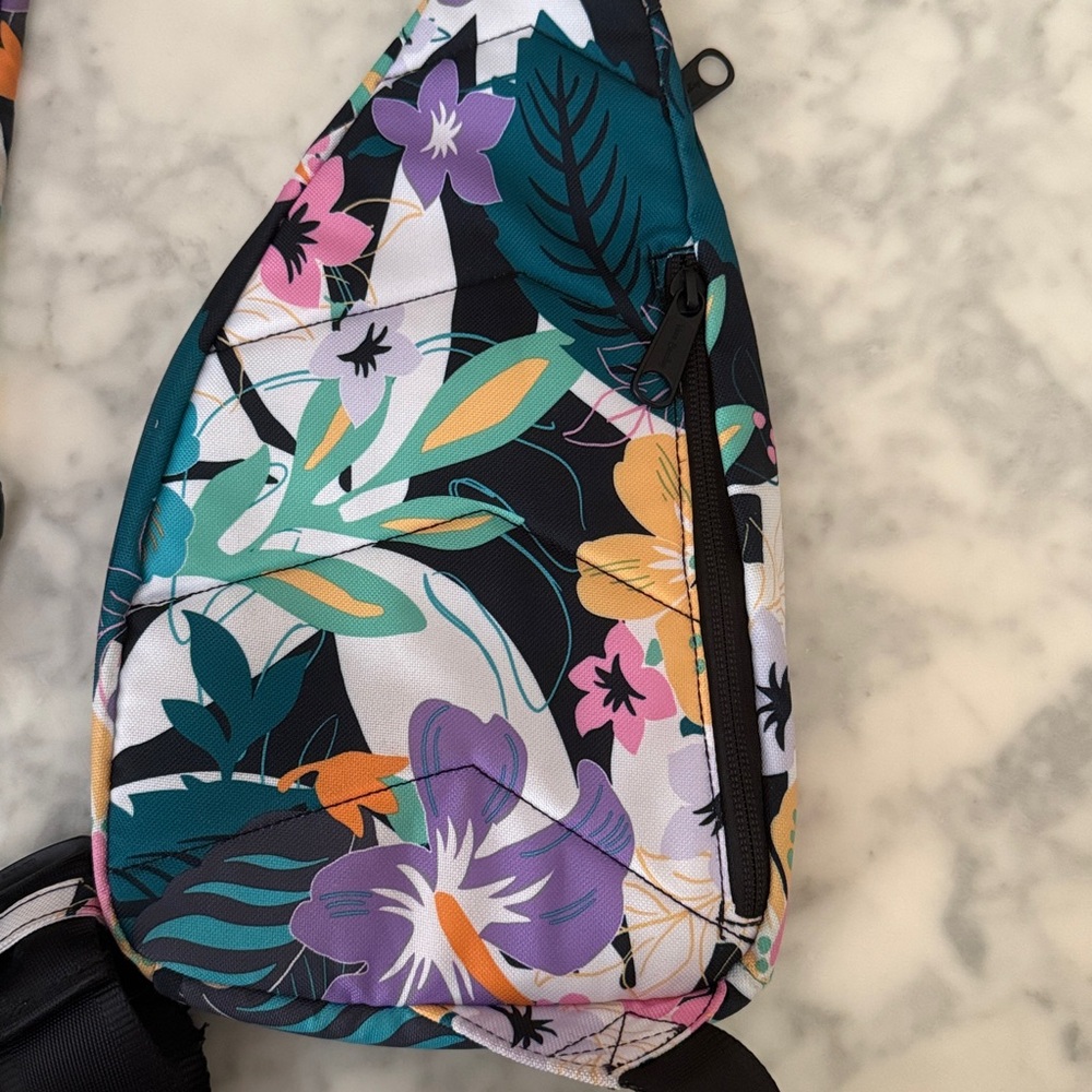 Vera Bradley ReActive Lightened Up Sling Backpack - Picture 3 of 4